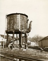 Water tower, railroad